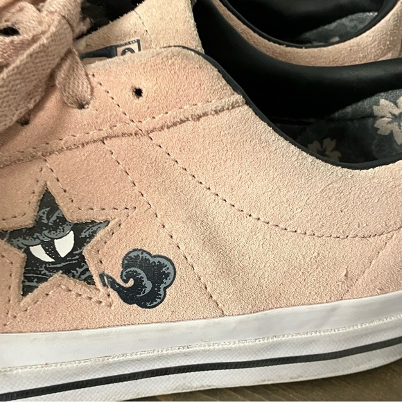 Converse One Star Pro Clay Pink Suede Skate Shoe Women 10 - Picture 2 of 9